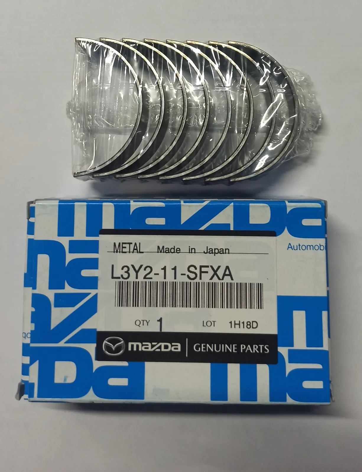 Вкладыши шатунные  2,3 TURBO 0,5 (второй ремонт)