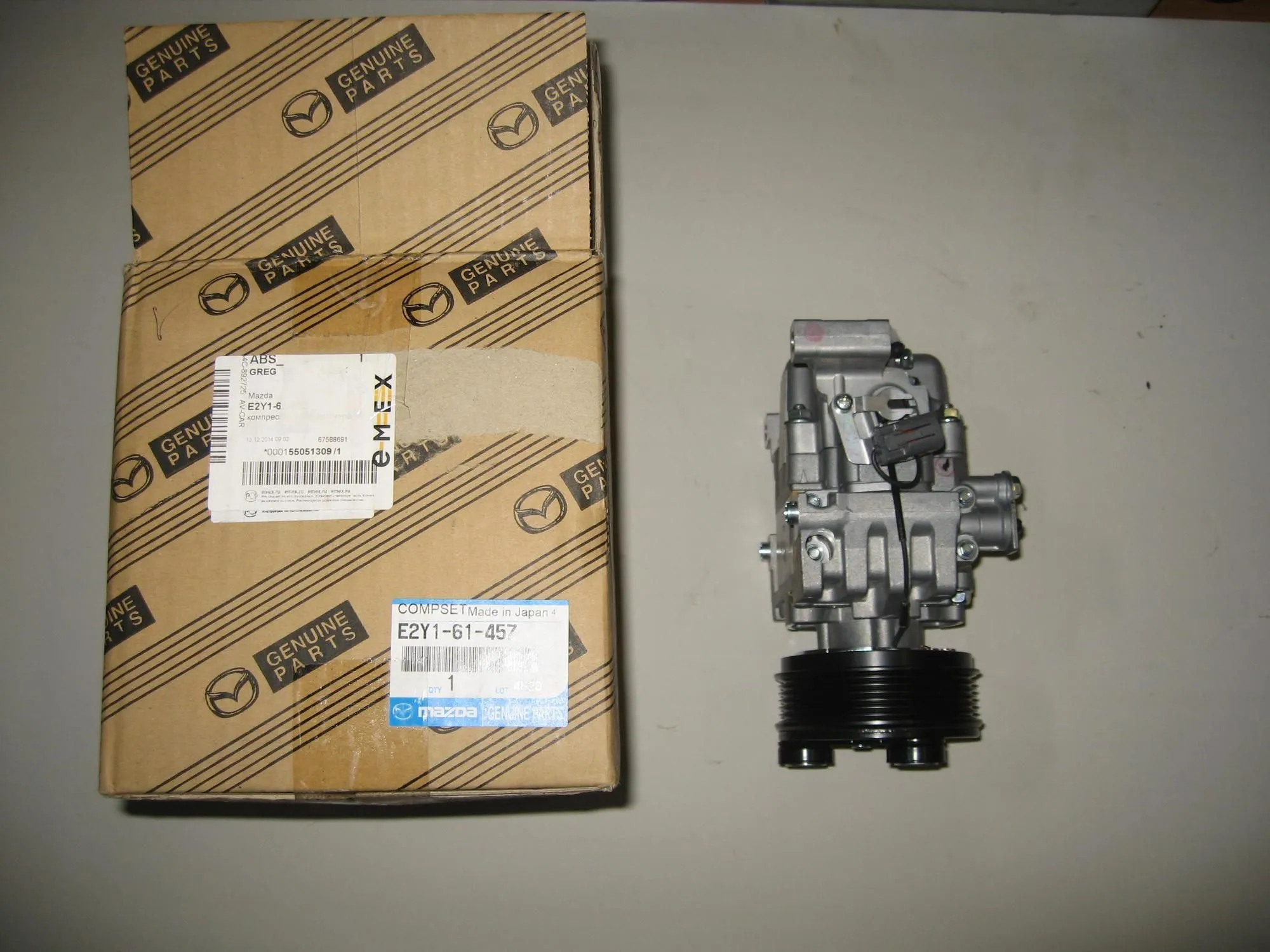 Компрессор кондиционера CX-7 (ER) 2.3
