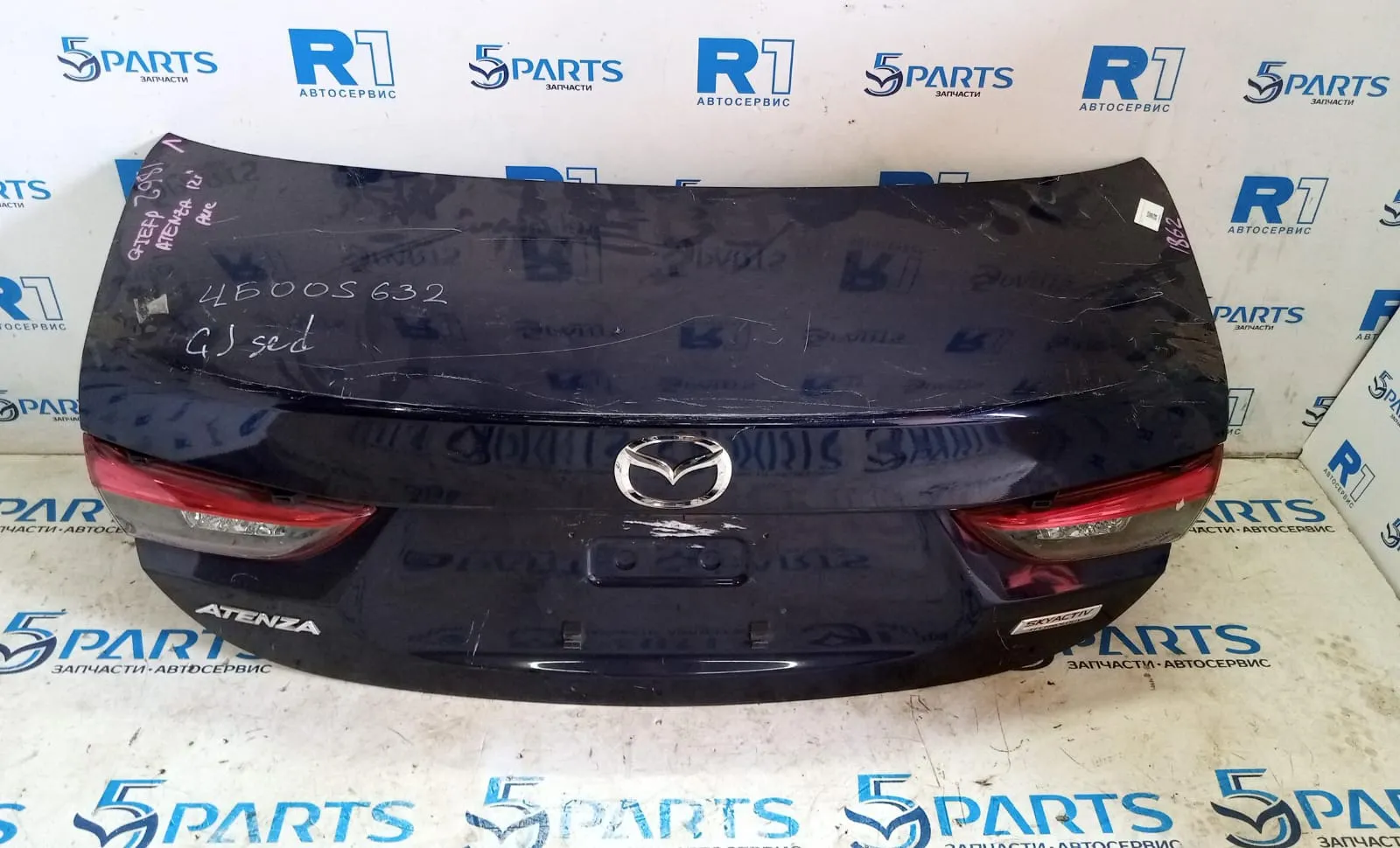 Крышка багажника M6 (GJ,GL) SDN 2012-2020 (в сборе)