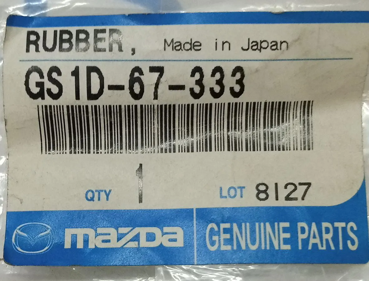 Резинка стеклоочистителя водительская М6(GH,GJ) CX5(KE)