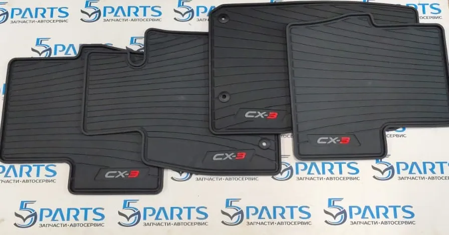 Коврики резиновые в салон CX3 (DK) 2017-2024