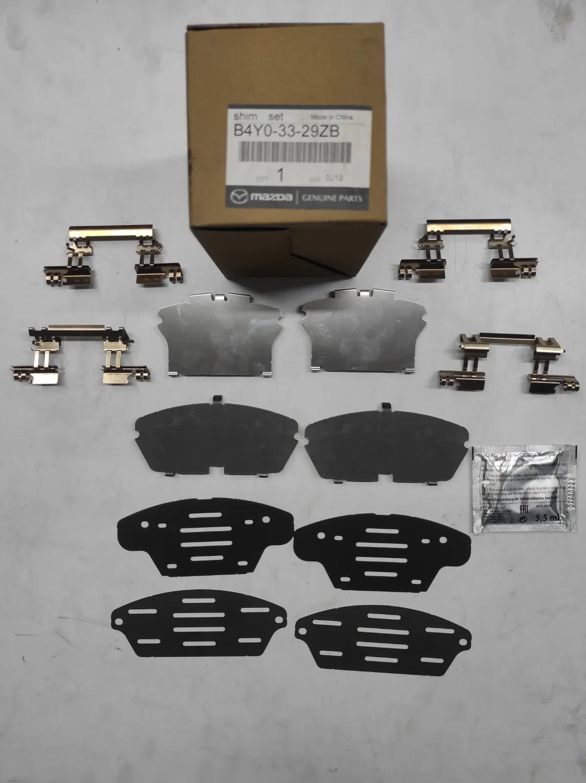 Пружины противоскрипные передние M3 (BM;BN) 2013-2019