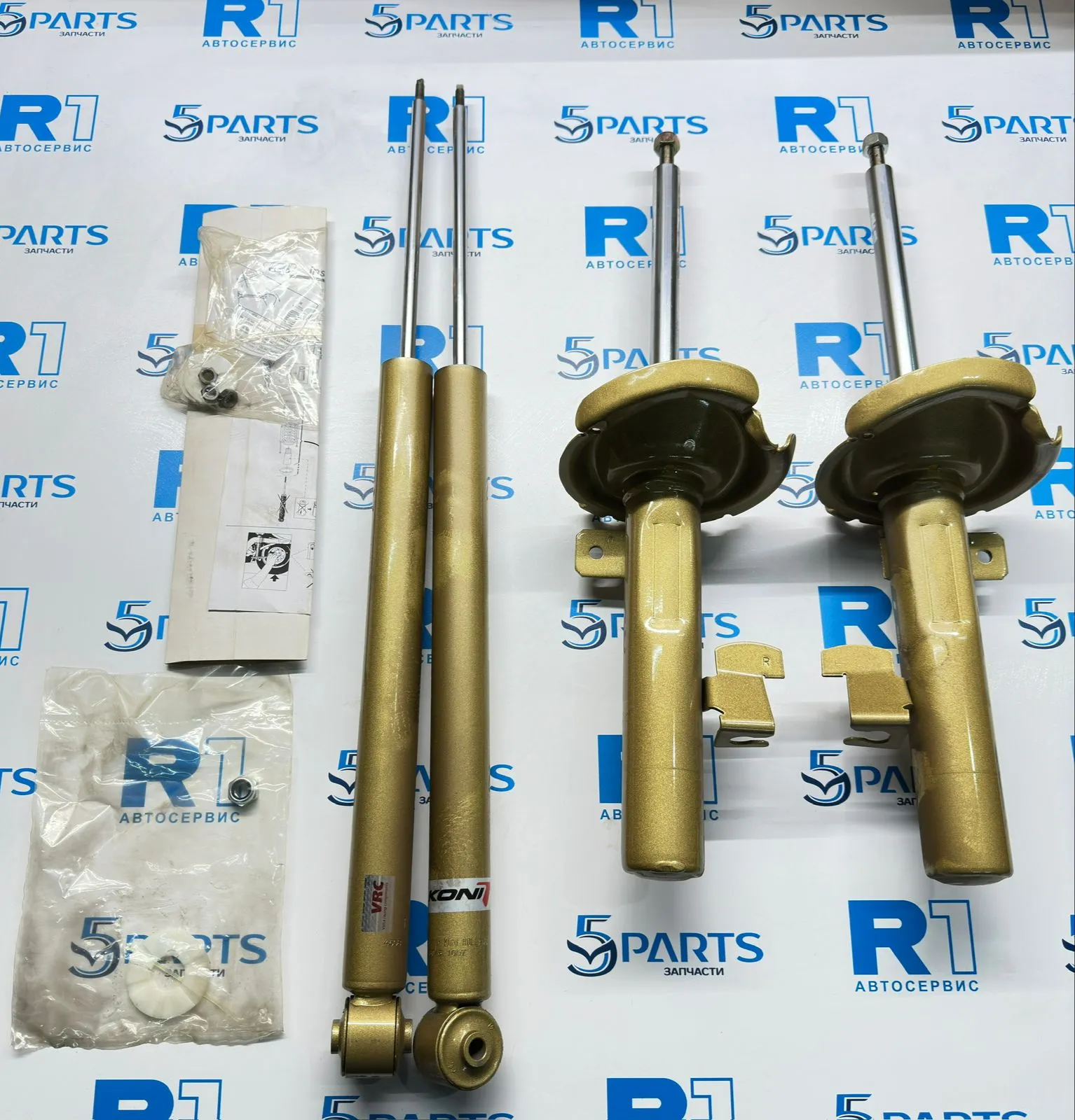 Амортизаторы (передние + задние) M3 (BK) 2004-2009