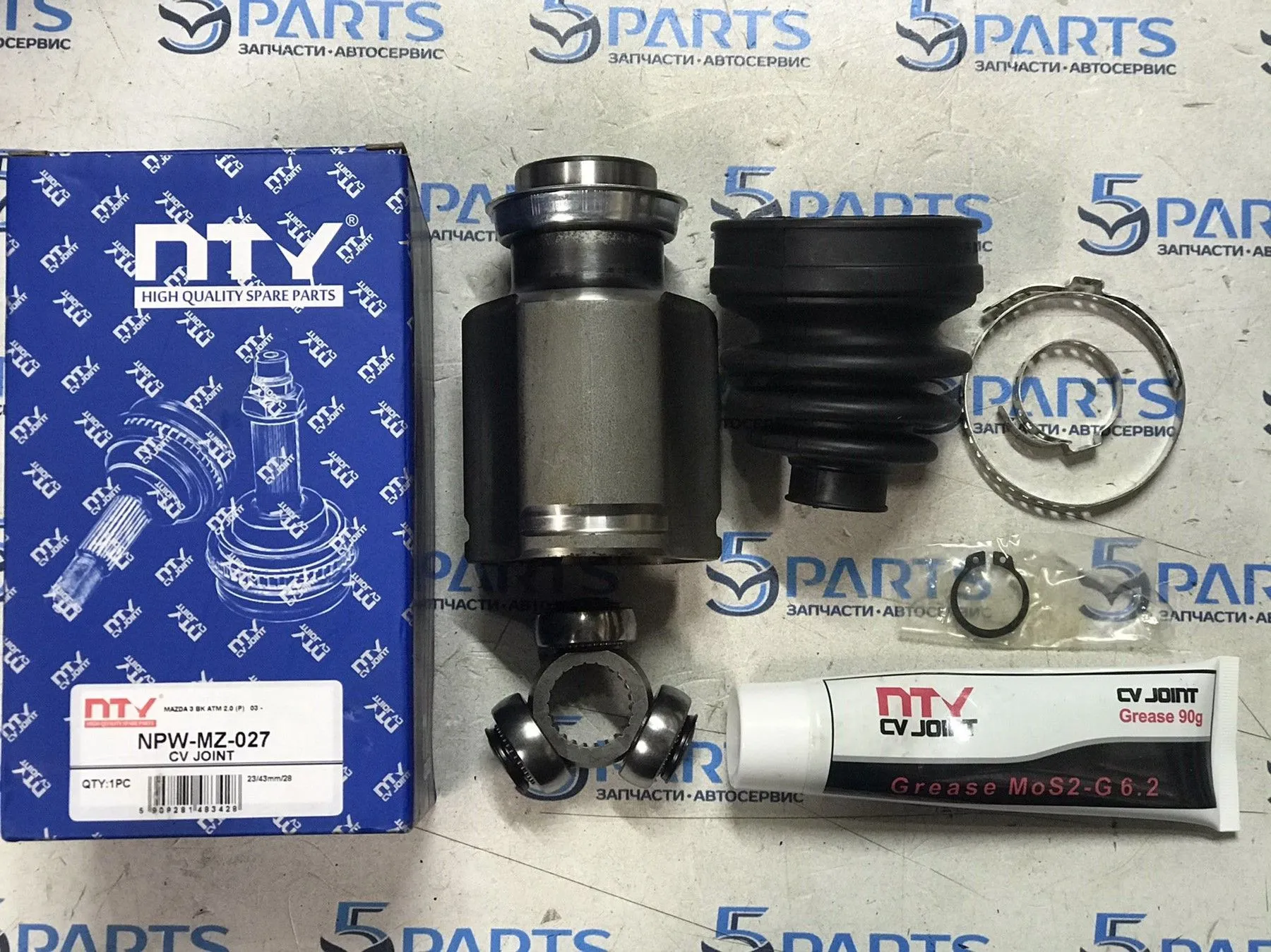 Шрус внутренний правый M3 (BK;BL) 2006-2012