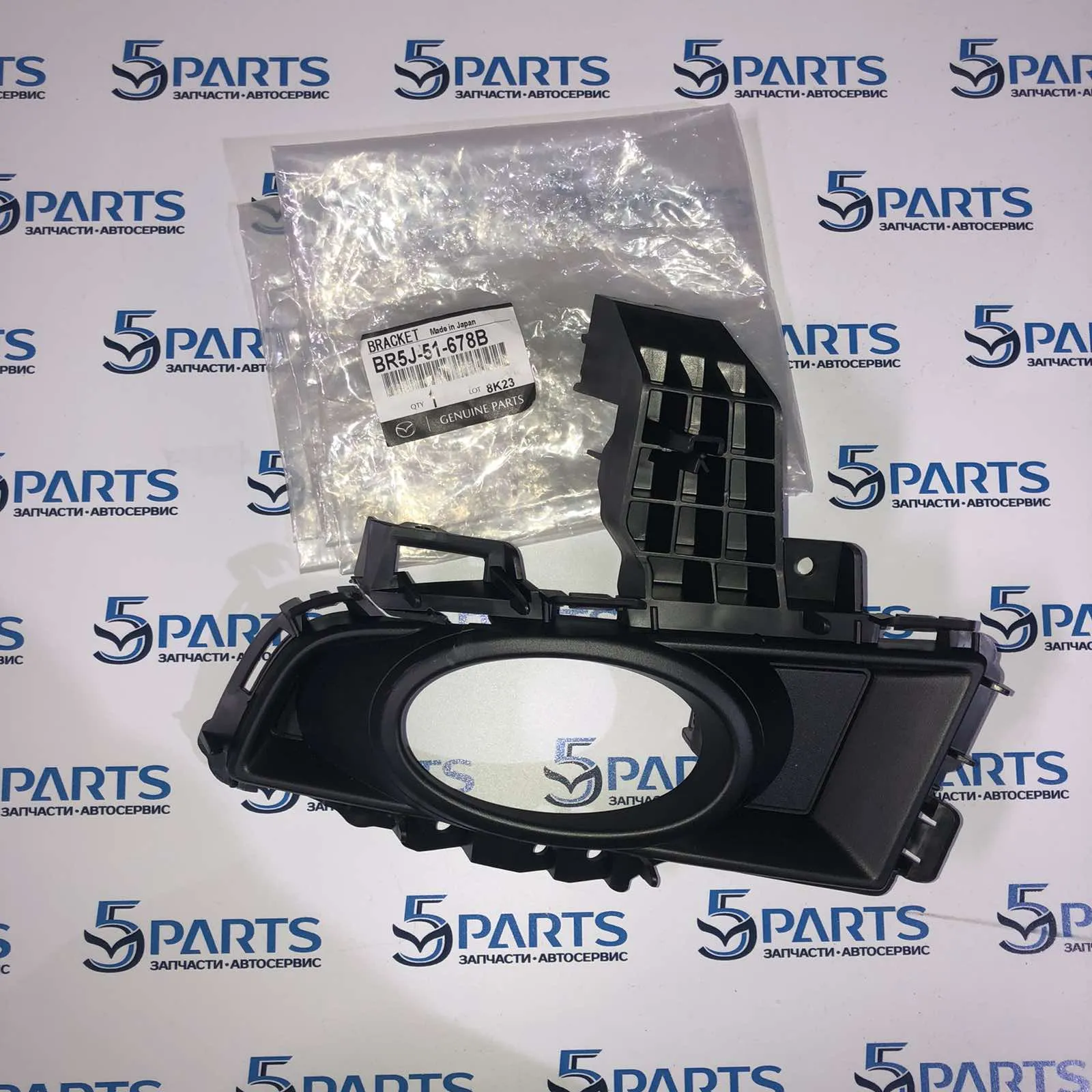 Рамка ПТФ левой M3 (BK) SDN 2007-2009