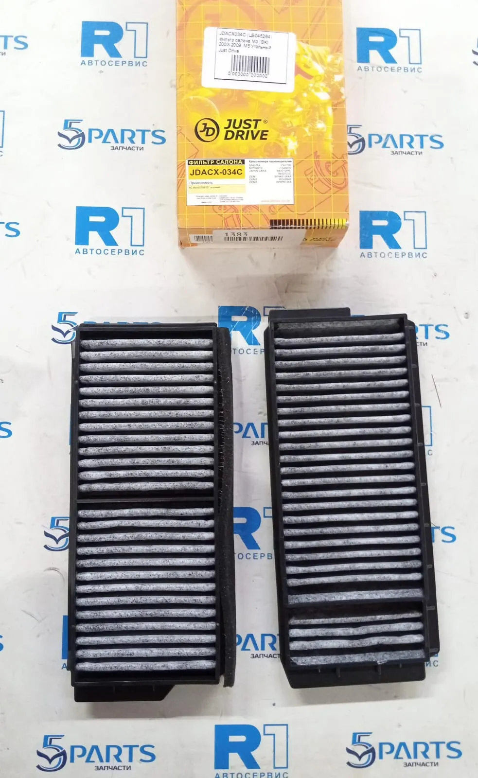 Фильтр салона M3 (BK) 2003-2009, M5