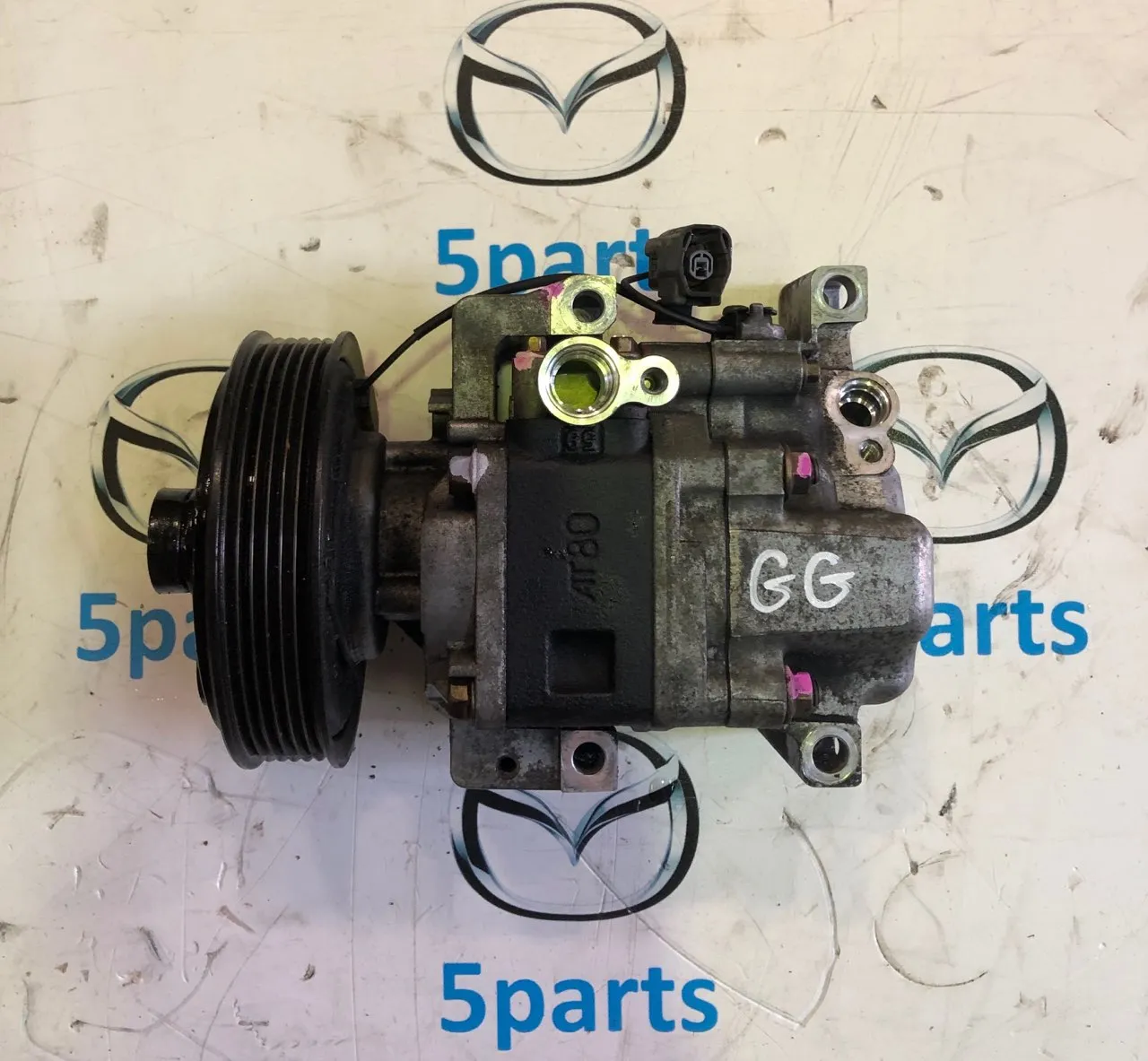 Компрессор кондиционера M6 (GG) 2002-2007