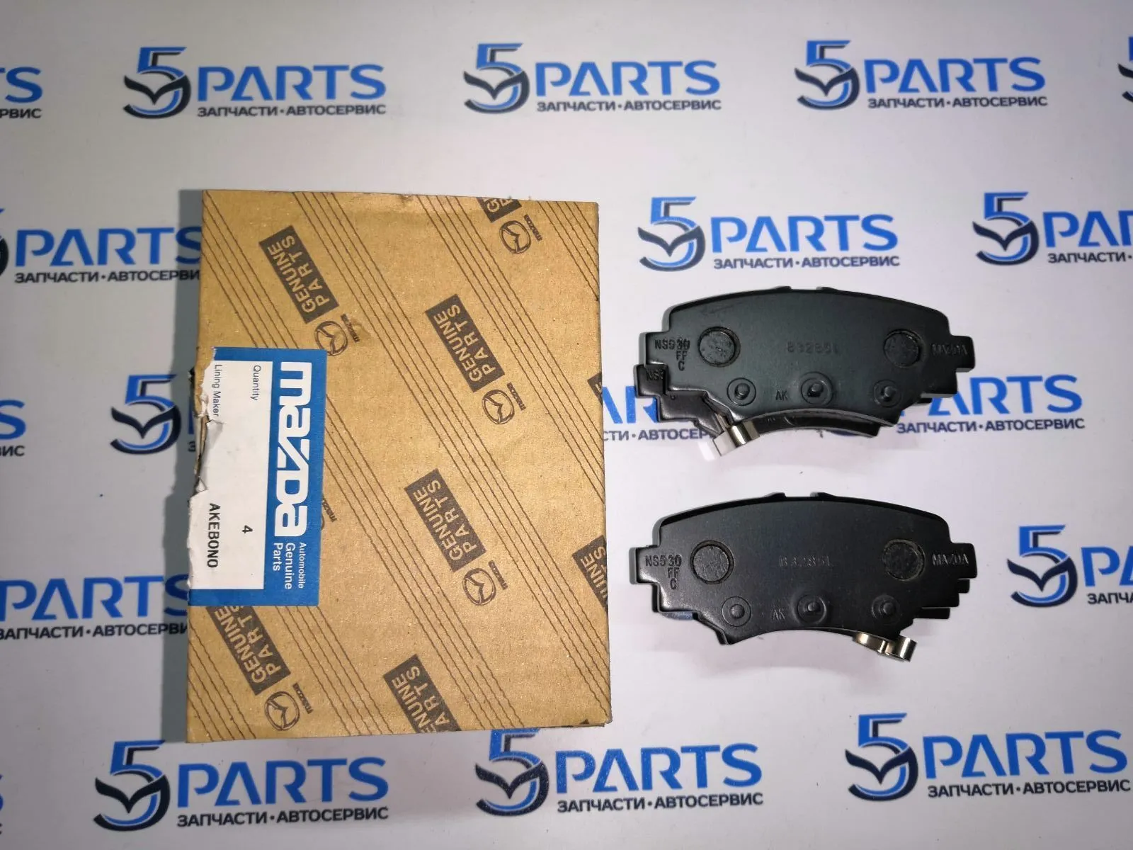 Колодки задние M3 (BM, BN) 2013-2018