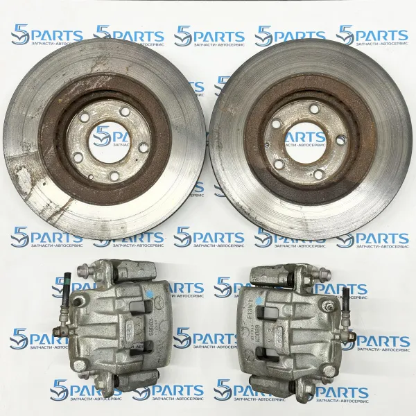 Комплект передних тормозов CX-9 (TC), CX5 (KF), CX-8 (KG) 2017-2023 купить в Москве